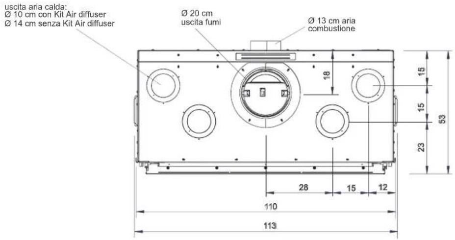 EDILKAMIN SCREEN UP 100 - SCREEN UP 100 dimensioni in cm - 3