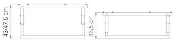 EDILKAMIN SCREEN UP 100 - SOCLE (EN OPTION) - 1