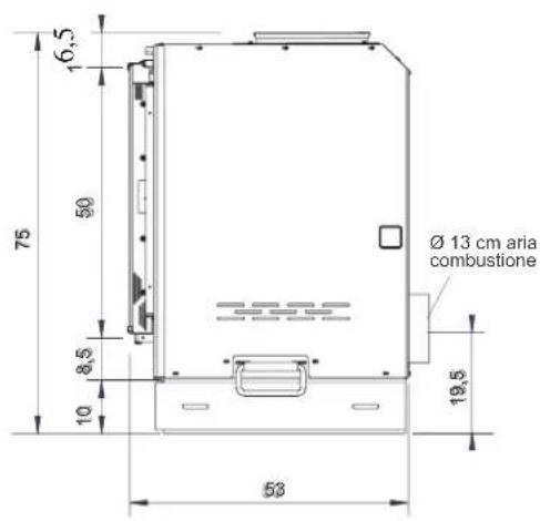 EDILKAMIN SCREEN UP 100 - SCREEN UP 100 dimensioni in cm - 1