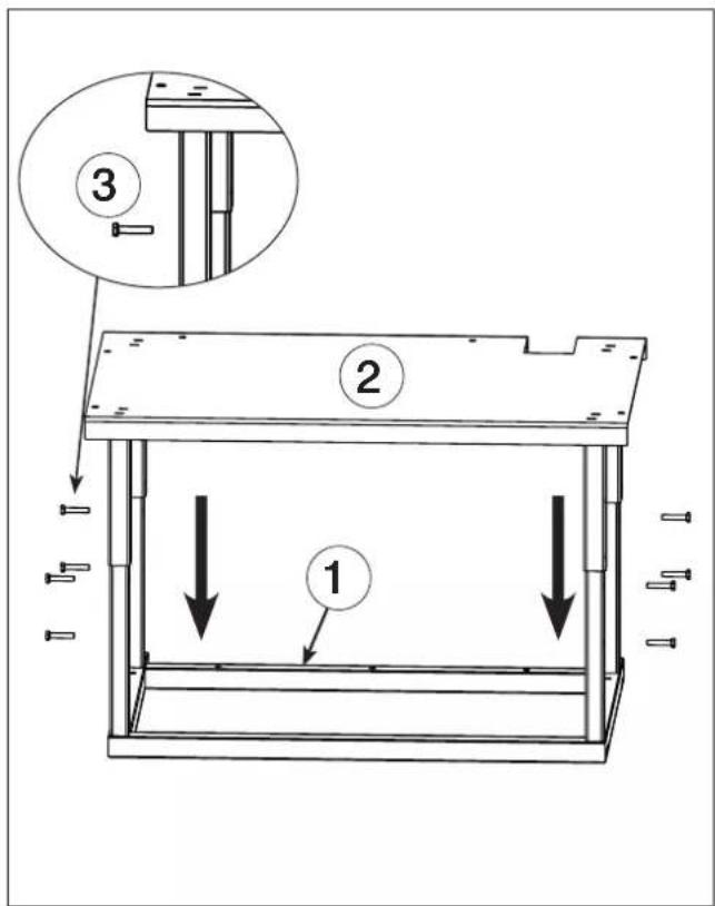 EDILKAMIN SCREEN UP 80/2 - SOCLE (EN OPTION) - 2