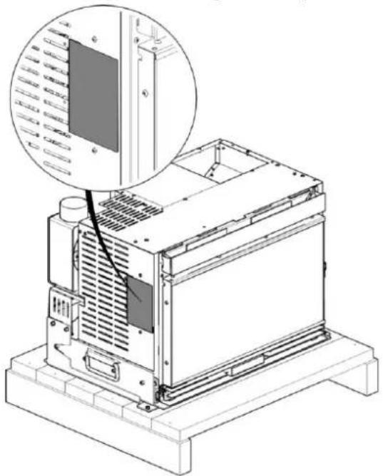 EDILKAMIN PELLKAMIN EVO 10 PLUS - Plaque CE : Données et emplacement - 2