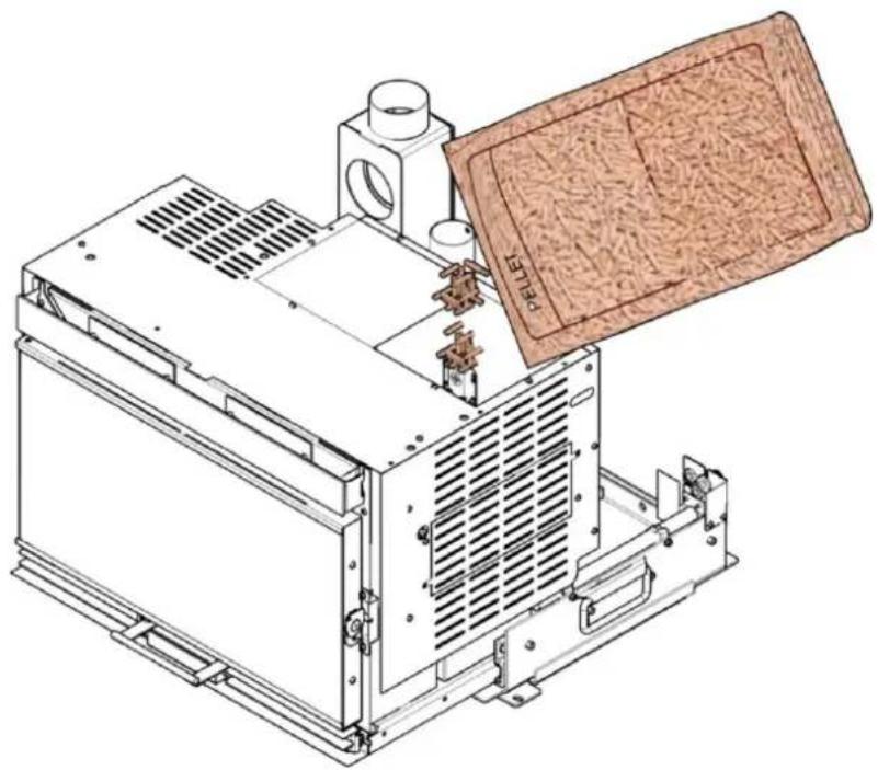 EDILKAMIN PELLKAMIN EVO 10 PLUS - Extraction sur glissières (PRODUIT ÉTEINT) - 3