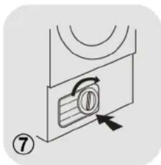 HAIER HD80-A3939E - Pour nettoyer le filtre en éponge - 6