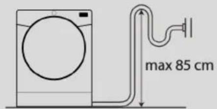 HAIER HD90-A3939E - Acoplamiento de la manguera de desagüe - 1