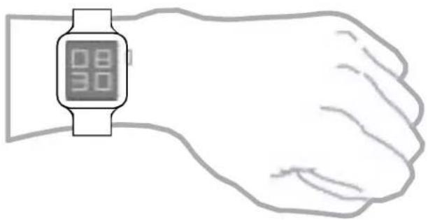 DENVER SWC-156 - Comment porter la montre - 1