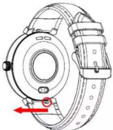 DENVER SWC-342 - Comment changer le bracelet - 1