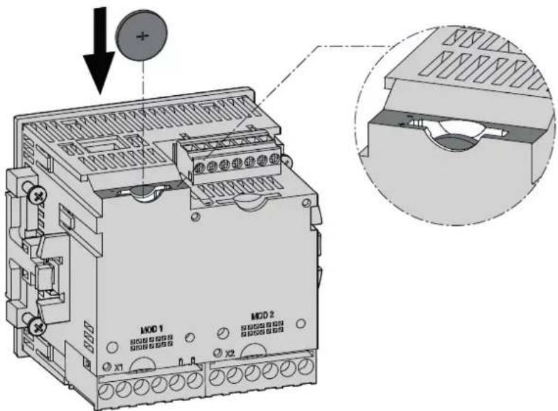 SIEMENS SENTRON PAC4200 - Polarité de la pile - 1