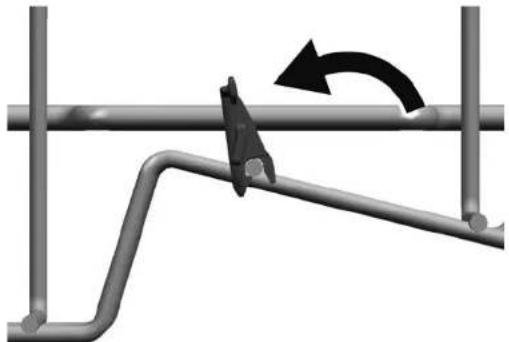 SIEMENS SX75ZX07CE - Montaggio dell'inserto inclinato per tazze - 3