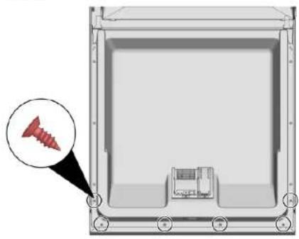 SIEMENS SX75ZX07CE - Demontaż panelu obsługowego - 2