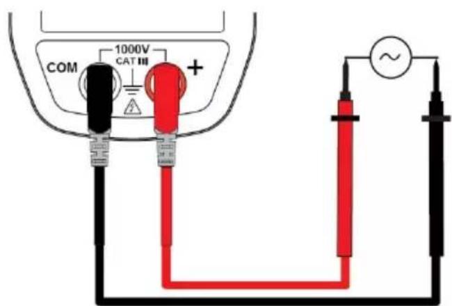 CHAUVIN ARNOUX F203 - Mesure de fréquence en tension - 1