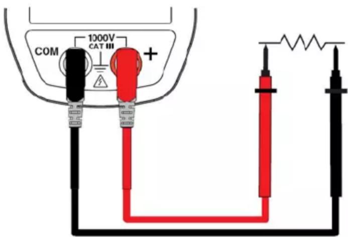CHAUVIN ARNOUX F203 - MESURE DE RÉSISTANCE Ω - 1