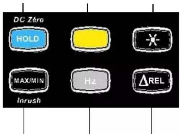 CHAUVIN ARNOUX F203 - LES TOUCHES DU CLAVIER - 1