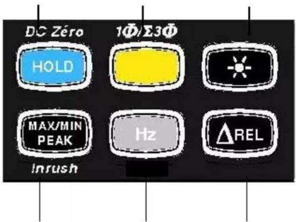 CHAUVIN ARNOUX F205 - LES TOUCHES DU CLAVIER - 1