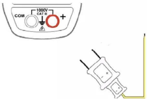 CHAUVIN ARNOUX F201 - Mesure avec capteur externe - 1