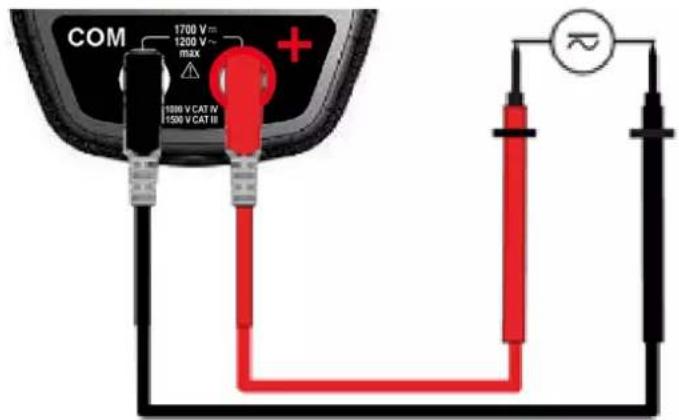 CHAUVIN ARNOUX F402 - MESURE DE TENSION (V) - 1