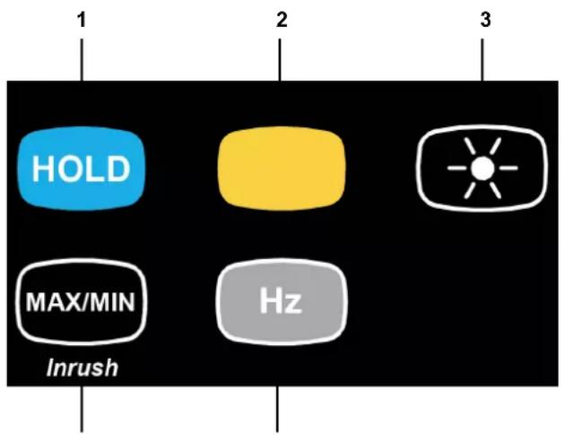CHAUVIN ARNOUX F402 - LES TOUCHES DU CLAVIER - 1