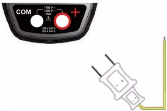 CHAUVIN ARNOUX F402 - MESURE AVEC CAPTEUR EXTERNE - 1