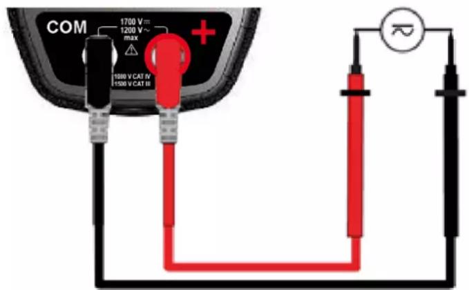CHAUVIN ARNOUX F406 - MESURE DE TENSION (V) - 1