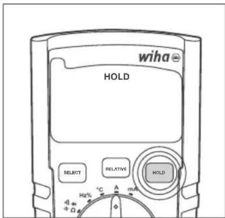 Wiha 45218 - To activate/deactivate Hold function - 1