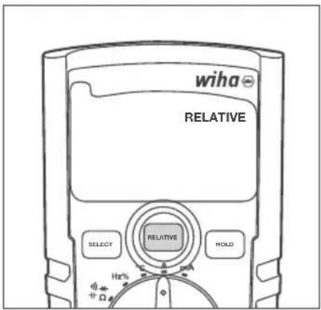 Wiha 45218 - Relativfunktion aktivieren/deaktivieren - 1