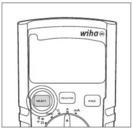 Wiha 45218 - Velg ønsket målemodus - 1