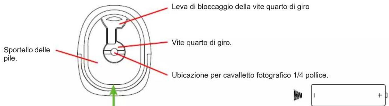 CHAUVIN ARNOUX C.A 1900 - Inserimento delle pile - 1