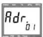 Greisinger GM H3161-13 - Adr : Adresse - 1