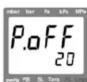 Greisinger GM H3161-13 - P.oFF : Retardement de mise à l'arrêt - 1