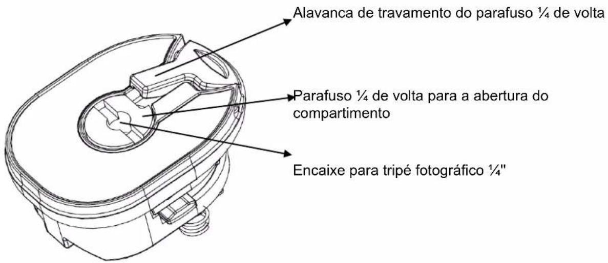 CHAUVIN ARNOUX C.A 1950 - ESTRUTURA DO COMPARTIMENTO DAS PILHAS - 1