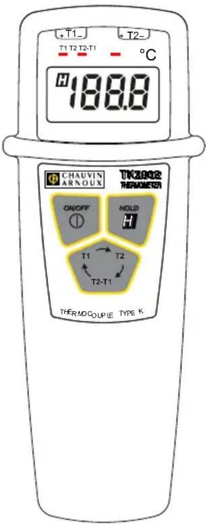 CHAUVIN ARNOUX TK2000 - TK2002 - 2