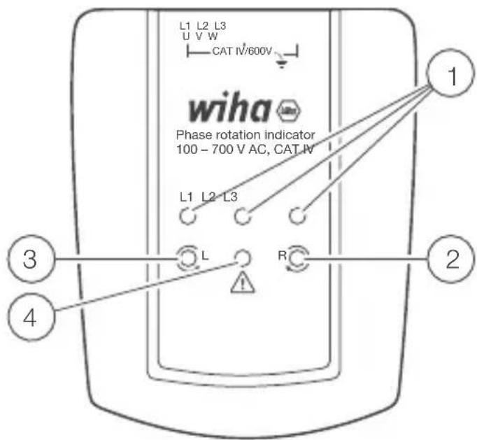Wiha 45221 - Drifts- og visningselementer - 1