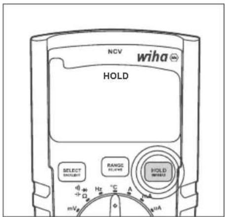 Wiha 45215 - To activate/deactivate Hold function - 1