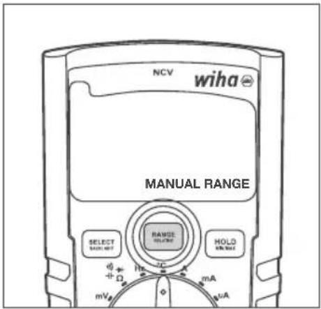 Wiha 45215 - Bytt tilbake til det automatiske området - 1