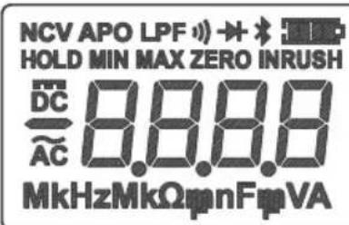 Wiha 45219 - LCD-segmentit - 3