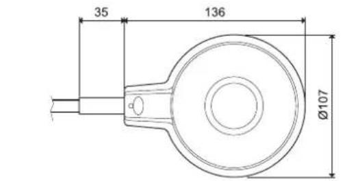 Finder 72.C1 - Schémas d'encombrement - 1