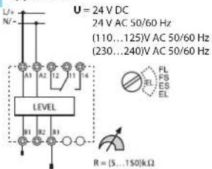 Finder 72.C1 - Exemple avec 2 sondes - 1