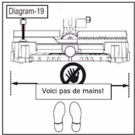 Holzmann TK 305 - Position de travail - 1