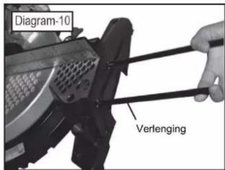 Holzmann TK 305 - Installing verstekhoek - 1