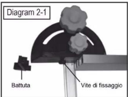 Holzmann TK 305 - Montaggio dell'arresto parallelo - 1