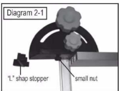 Holzmann TK 305 - Mounting rip fence - 1