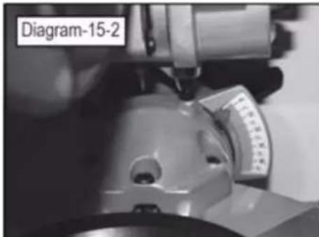 Holzmann TK 305 - Réglage de l'angle - 4