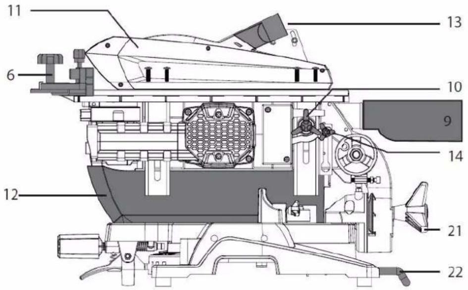 Holzmann TK 305 - Components - 2