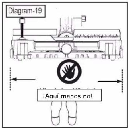 Holzmann TK 305 - Posición de trabajo - 1