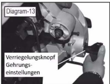Holzmann TK 305 - Nastavení uhlu rezu - 4