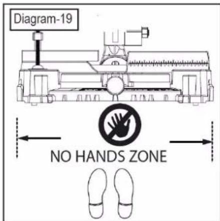 Holzmann TK 305 - Hands and body position - 1