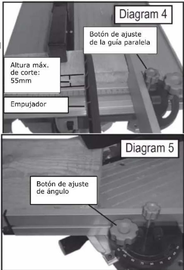 Holzmann TK 305 - Corte en ángulo - 1