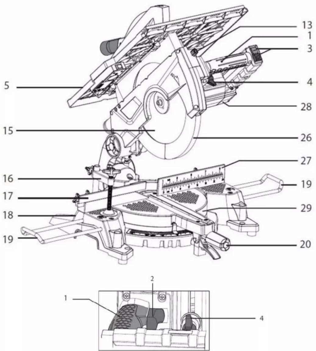 Holzmann TK 305 - Components - 1