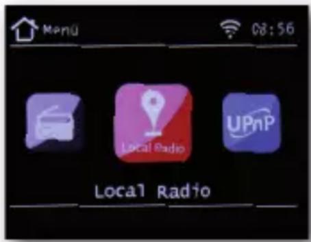 Imperial DABMAN i410 BT - Local radio stations - 1