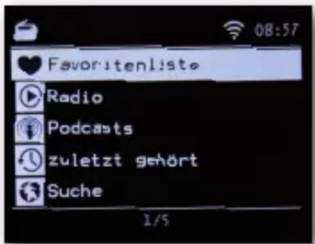 Imperial DABMAN i410 BT - Select Internet radio station - 2