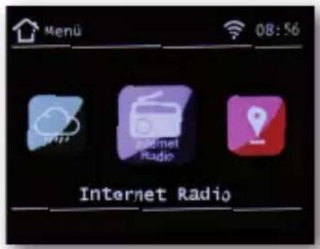 Imperial DABMAN i410 BT - Sélectionner une station de radio Internet - 2